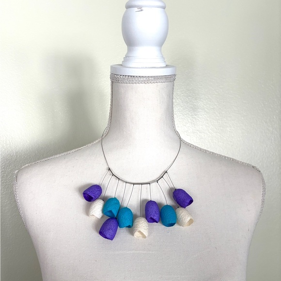 MoMA Store Silk Cocoon Necklace - Picture 3 of 7